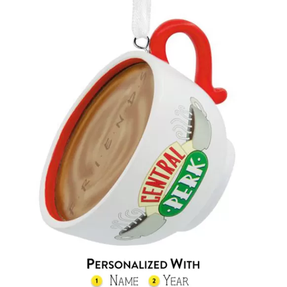 Best Personalized Central Perk Friends Mug Ornament Licensed Characters