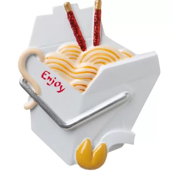 New PolarX Personalized Chinese Take Out Ornament