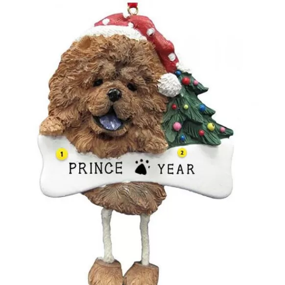 Outlet E & S Imports Personalized Chow Chow Dog Ornament