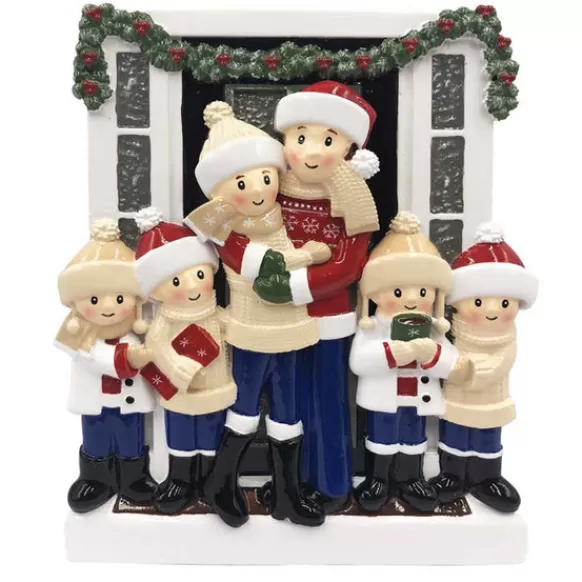 Online Personalized Christmas Home Family Of 6 Ornament Home & Housewarming