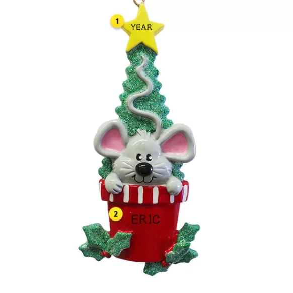 Outlet Rudolph & Me Personalized Christmas Mouse Ornament