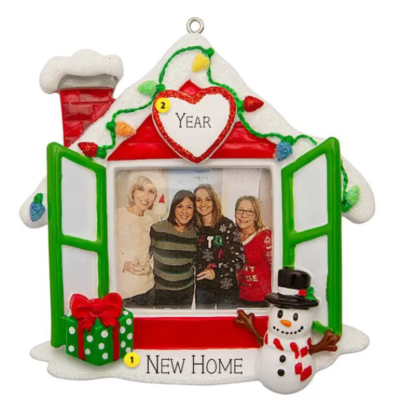 New PolarX Personalized Christmas Picture Frame Ornament