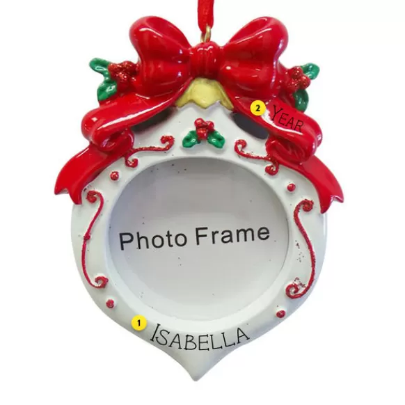 Outlet Rudolph & Me Personalized Christmas Picture Frame Ornament