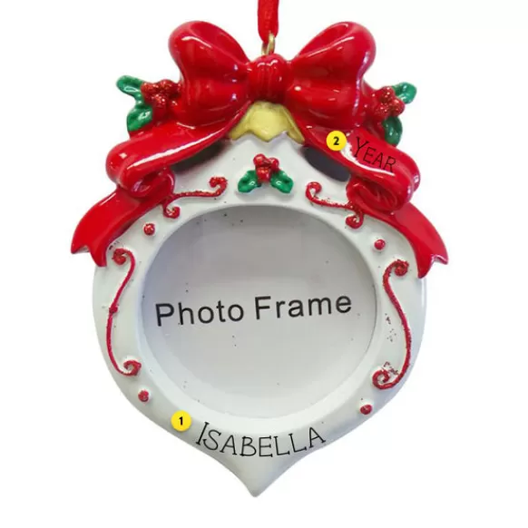 Cheap Personalized Christmas Picture Frame Ornament Picture Frames