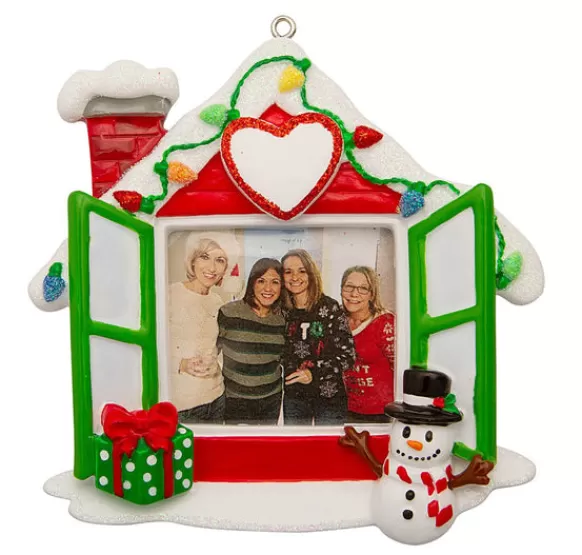 New PolarX Personalized Christmas Picture Frame Ornament