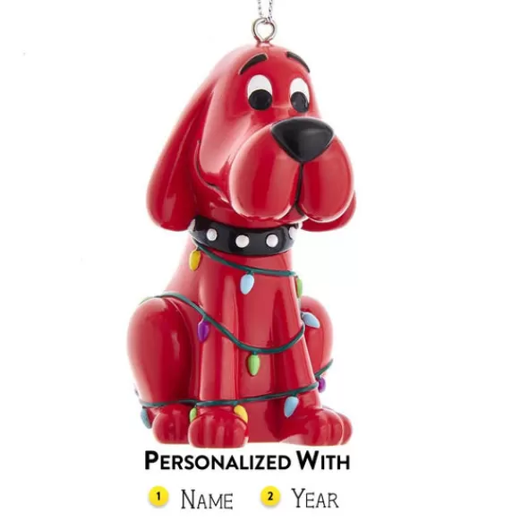 Outlet Personalized Clifford The Big Red Dog™ Ornament Licensed Characters