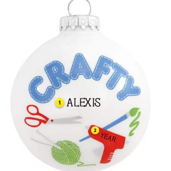 Best Personalized Crafty Glass Ornament Hobbies & Activities