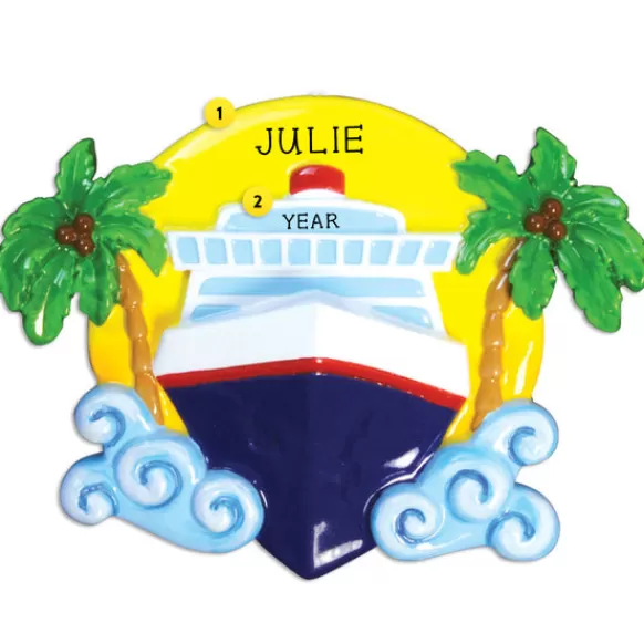 Shop PolarX Personalized Cruise Ship Ornament