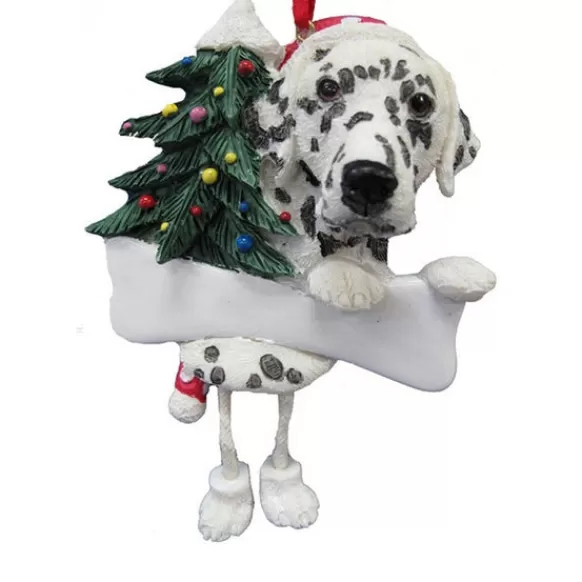 Outlet E & S Imports Personalized Dalmatian Dog Ornament