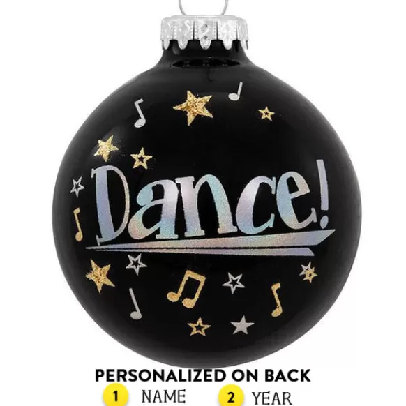 Best Bronners Personalized Dance Star Bulb Ornament