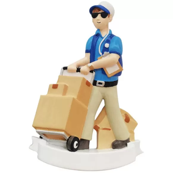 Cheap PolarX Personalized Delivery Person Ornament