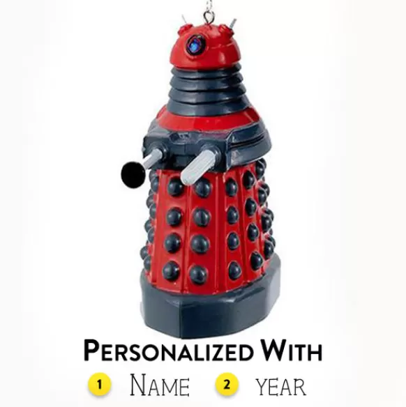 Store Personalized Doctor Who Dalek Ornament Licensed Characters