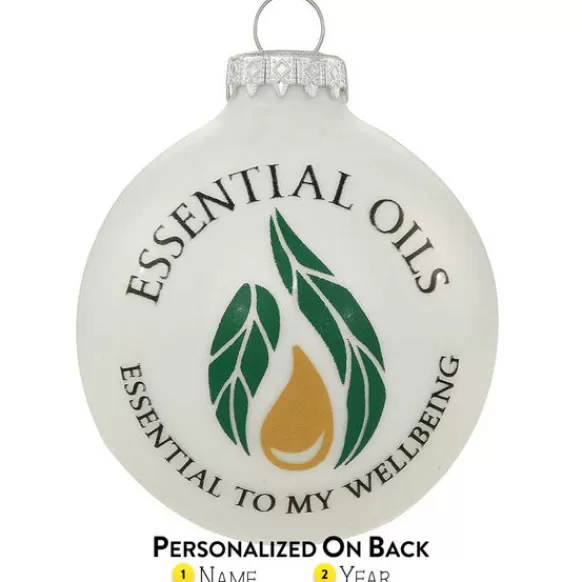 Online Personalized Essential Oils Glass Bulb Ornament Hobbies & Activities