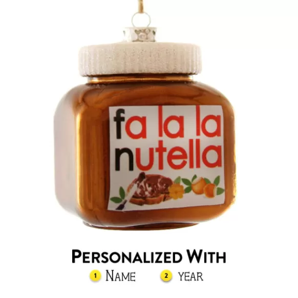 Discount Cody Foster Personalized Fa La La Nutella Ornament