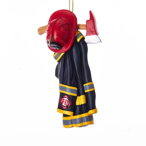 Hot Kurt Adler Personalized Firefighter Uniform Ornament
