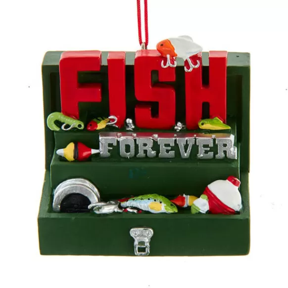 Best Personalized Fish Tackle Box Ornament Fish & Reptile