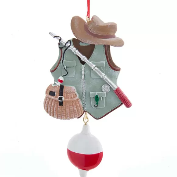 Best Personalized Fishing Vest Ornament Fish & Reptile