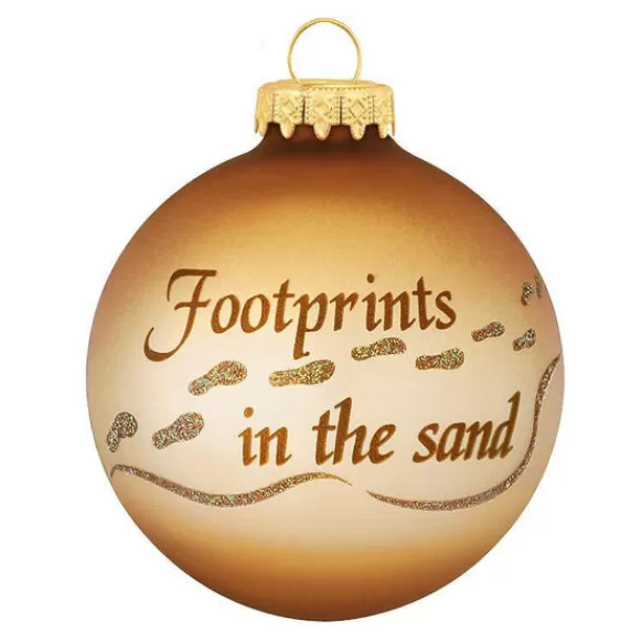 Sale Personalized Footprints Ornament Angels & Religious