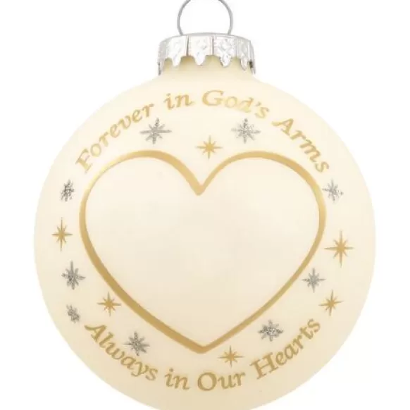 Clearance Personalized Forever In God's Arms Memorial Ornament Memorial