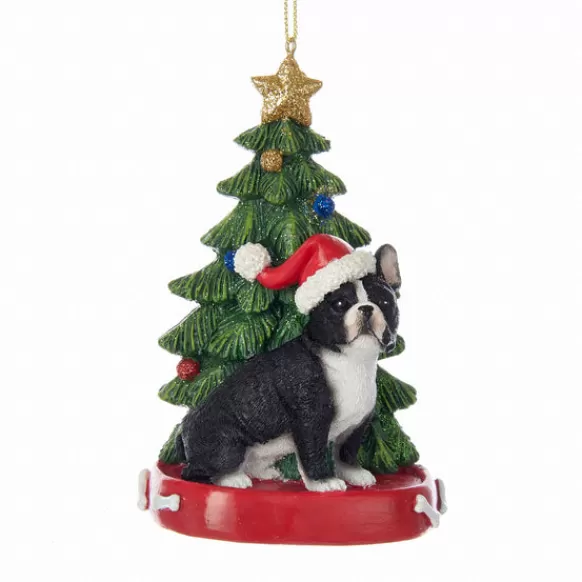 Best Kurt Adler Personalized French Bulldog Dog Ornament