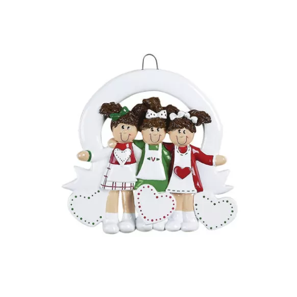 Shop Personalized Friends Forever Ornament - Three Friends Friends