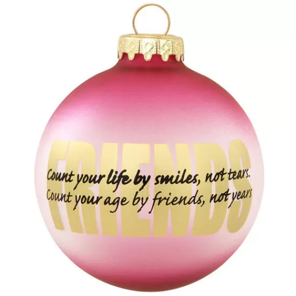 New Personalized Friends-Count Your Life...Ornament Friends