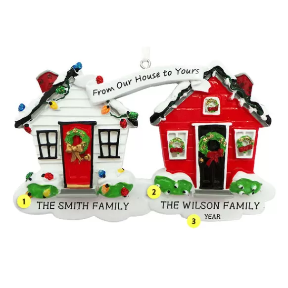 Best Personalized From Our House To Yours Ornament Home & Housewarming