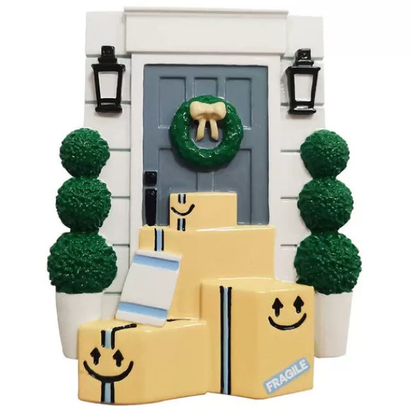 Best Sale Personalized Front Door With Delivery Boxes Ornament Hobbies & Activities