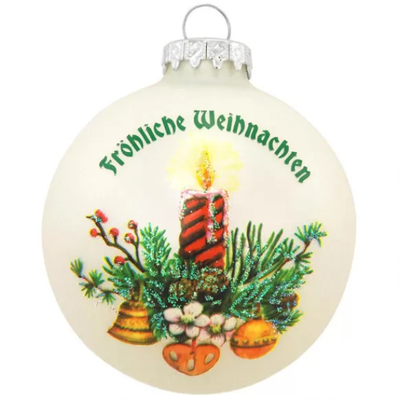 Best Bronners Personalized German Customs Glass Ornament