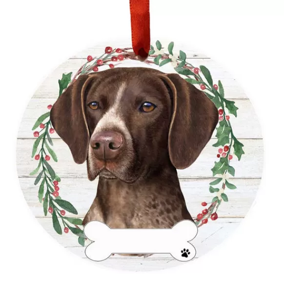 Fashion E & S Imports Personalized German Shorthaired Pointer Ornament