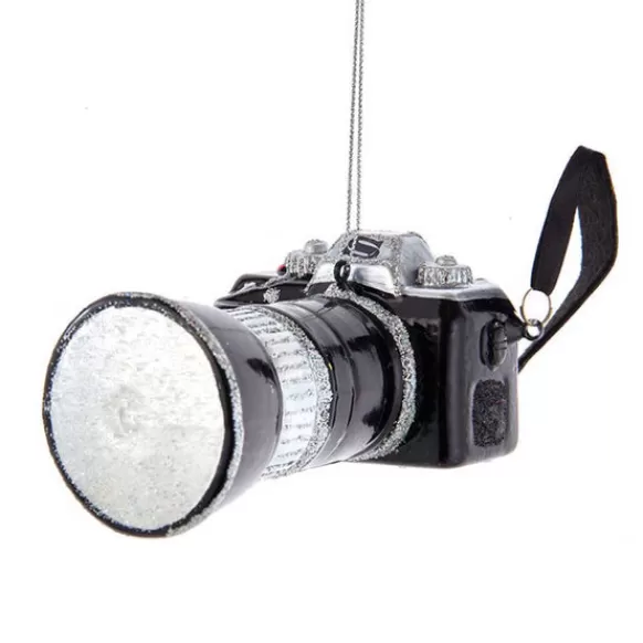 Shop Personalized Glass Camera Ornament Hobbies & Activities