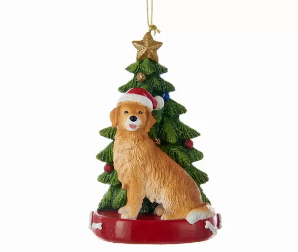 Outlet Kurt Adler Personalized Golden Retriever Dog Ornament