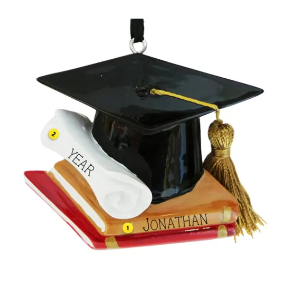 Best Sale Personalized Graduation Cap And Diploma Ornament Graduation