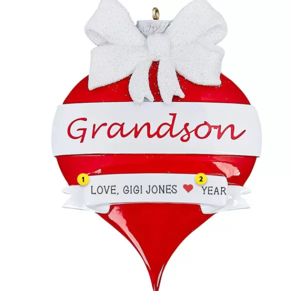 Shop Personalized Grandson Ornament Family Members