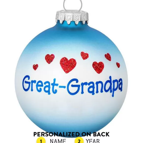 Outlet Personalized Great Grandpa Ornament Family Members