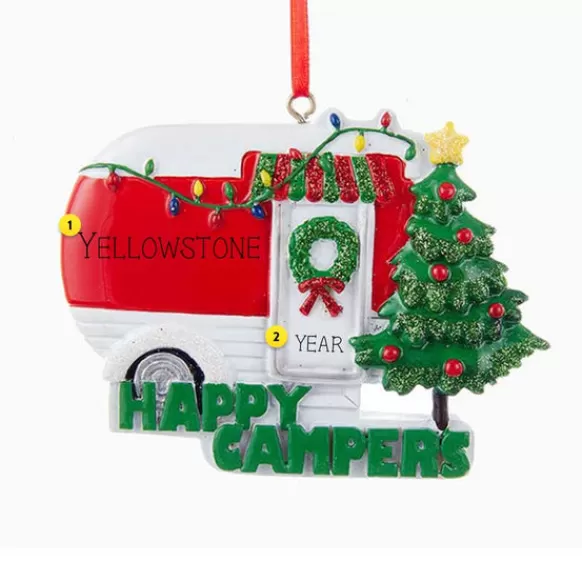 Store Personalized Happy Campers Ornament Transportation