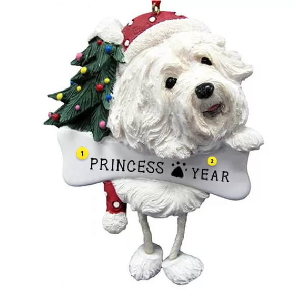 Discount E & S Imports Personalized Havanese Dog Ornament