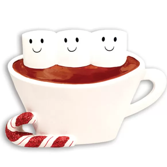Cheap Personalized Hot Cocoa Family Of 3 Table Top Decoration Table Tops