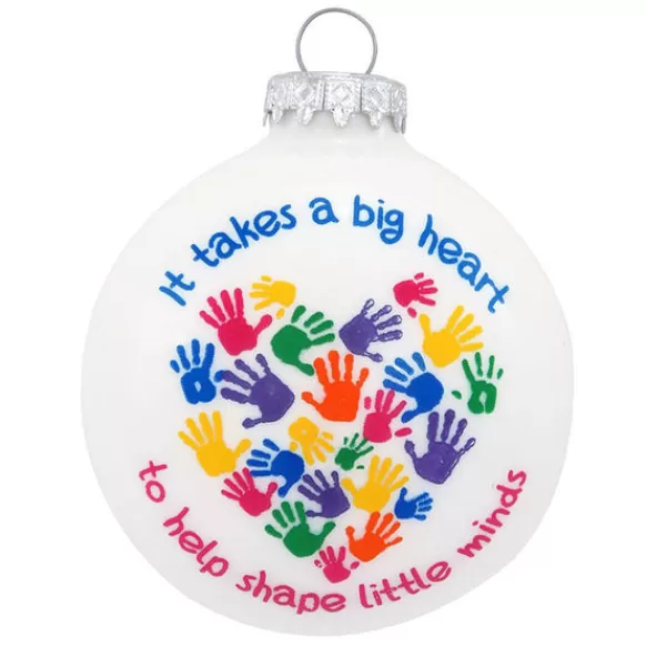 Cheap Personalized It Takes A Big Heart Ornament School Days