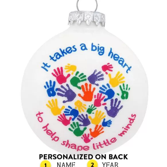 Cheap Personalized It Takes A Big Heart Ornament School Days