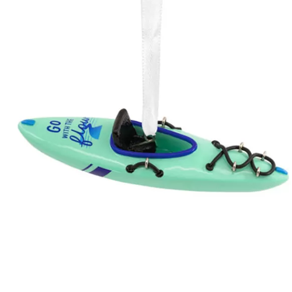 Best Hallmark Personalized Kayak Ornament - Go With The Flow!