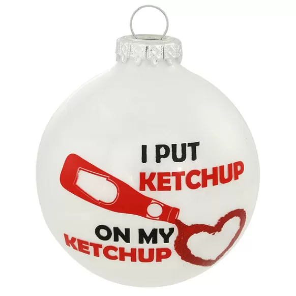 Hot Bronners Personalized Ketchup Bulb Ornament