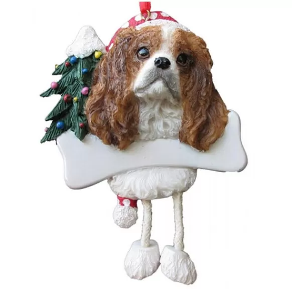 Cheap E & S Imports Personalized King Charles Cavalier Dog Ornament