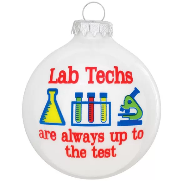 Best Sale Bronners Personalized Lab Tech Ornament