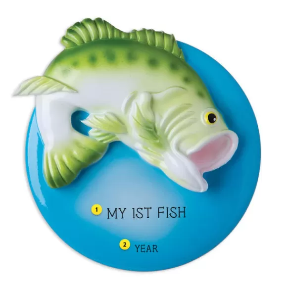 Online Personalized Largemouth Bass Ornament Fish & Reptile