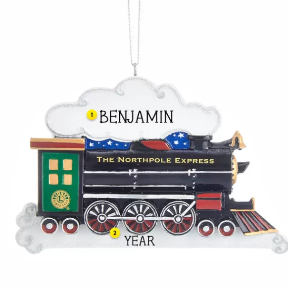 Best Kurt Adler Personalized Lionel Train North Pole Express Ornament