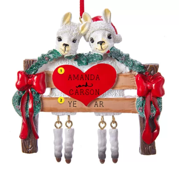 Outlet Personalized Llama Couple Ornament Couples