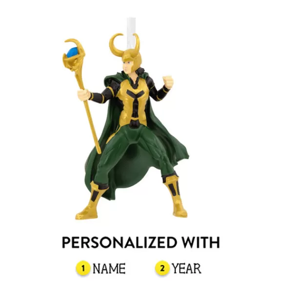 Cheap Personalized Loki Ornament - Marvel Avengers™ Licensed Characters