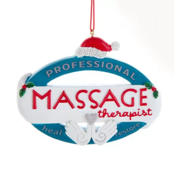 Flash Sale Kurt Adler Personalized Massage Therapist - Healing Hands Ornament