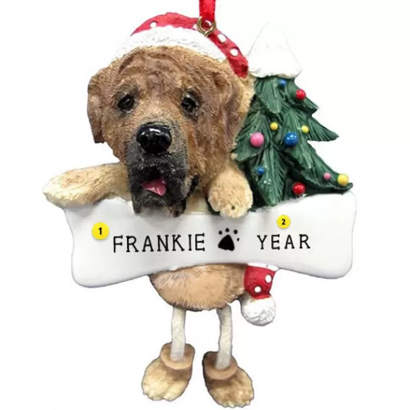 Store E & S Imports Personalized Mastiff Dog Ornament